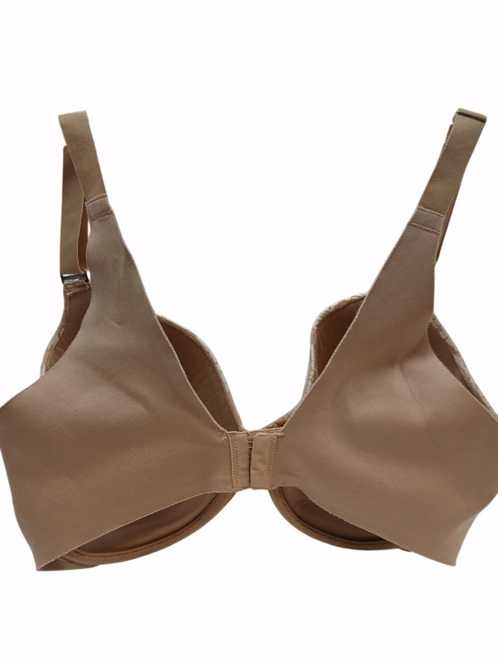 Soma Full Back Coverage Lace Padded Underwire Bra Beige Size 38DD Vanishing - Picture 5 of 13